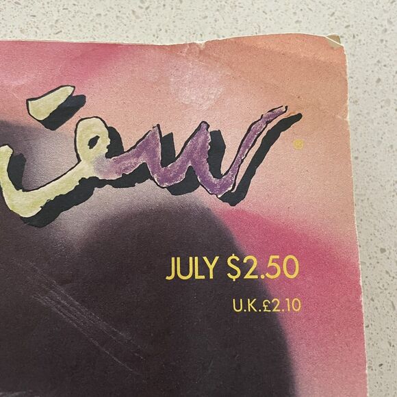 ANDY WARHOL'S INTERVIEW Mag JULY 1987 ‘HIP SPECIAL' PEE WEE HERMAN 234 PGES RAD - Picture 2 of 14